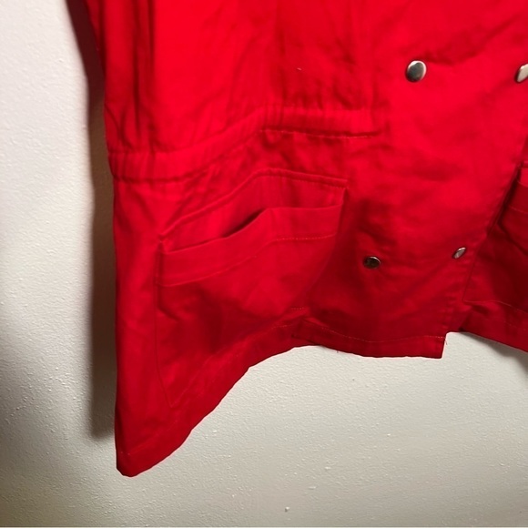 Market & Spruce Double Breasted Jacket Red - Picture 5 of 13